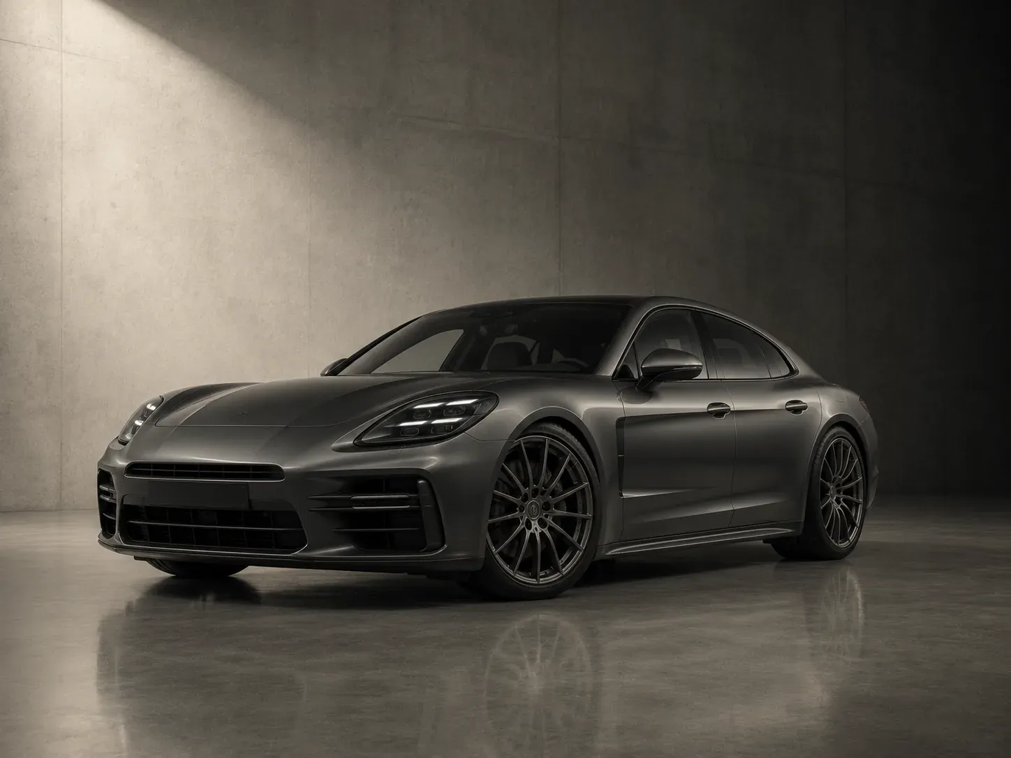 Porsche Panamera 4S, ракурс три чверті спереду
